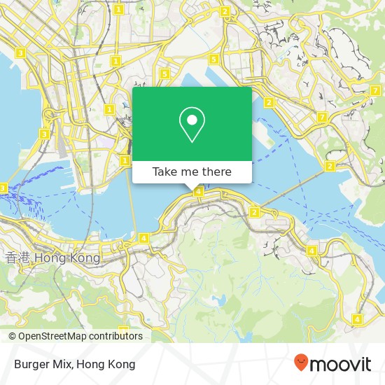 Burger Mix, 丹拿道 51號 北角 map