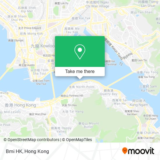 Bmi HK map