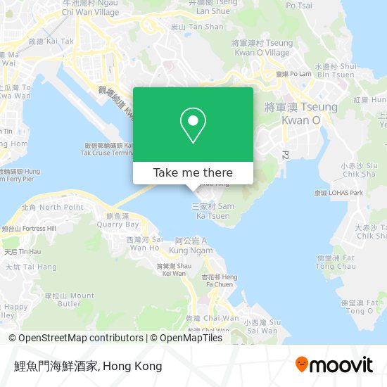 鯉魚門海鮮酒家 map