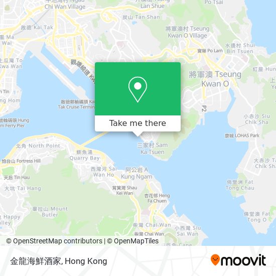 金龍海鮮酒家 map