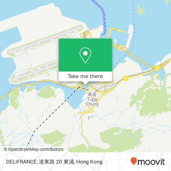 DELIFRANCE, 達東路 20 東涌 map