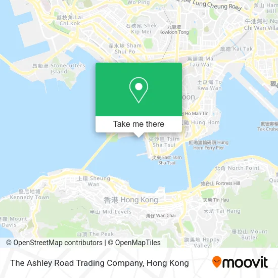 The Ashley Road Trading Company地圖