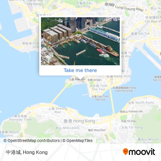 中港城地圖