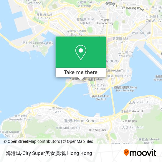 海港城-City Super美食廣場 map