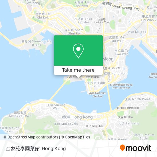 金象苑泰國菜館 map