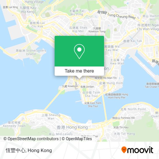恆豐中心 map