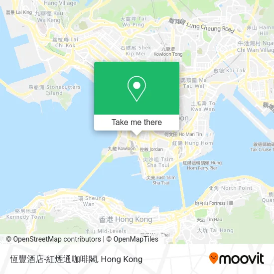 恆豐酒店-紅煙通咖啡閣 map