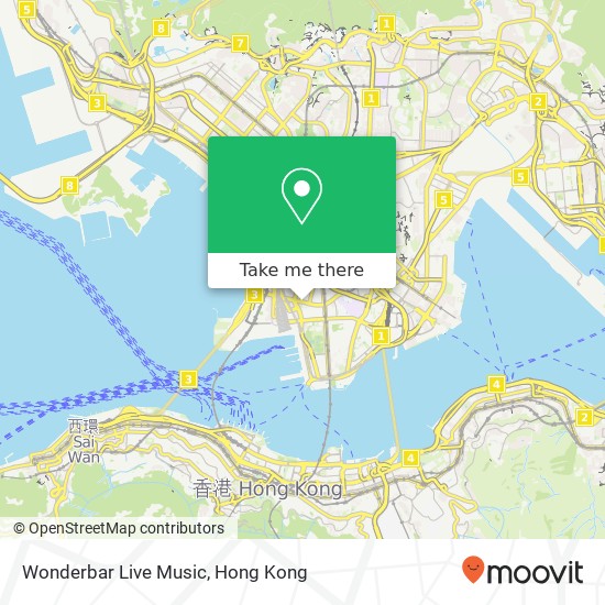 Wonderbar Live Music map