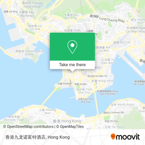 香港九龙诺富特酒店 map