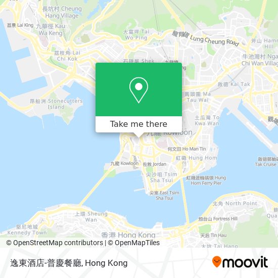 逸東酒店-普慶餐廳 map