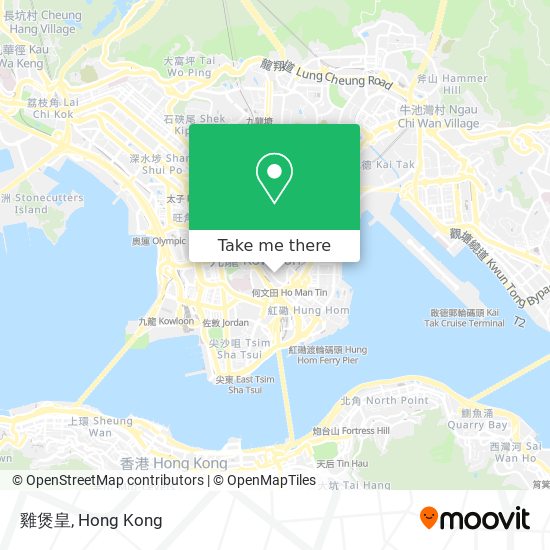 雞煲皇 map