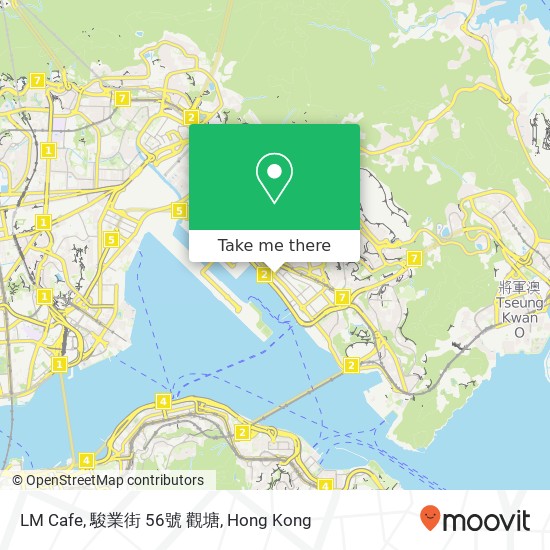 LM Cafe, 駿業街 56號 觀塘 map