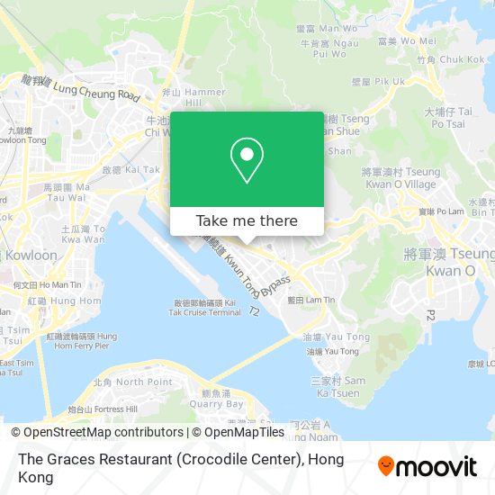 The Graces Restaurant (Crocodile Center) map