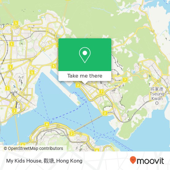 My Kids House, 觀塘 map