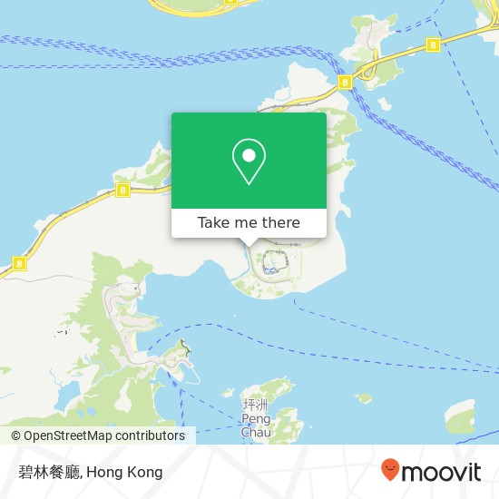 碧林餐廳, 香港迪士尼樂園 map