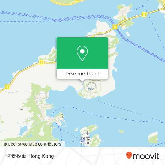 河景餐廳, 香港迪士尼樂園 map