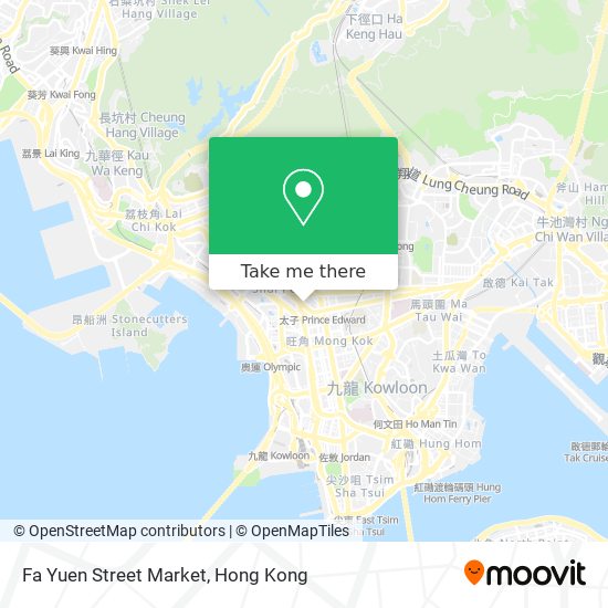 Fa Yuen Street Market map