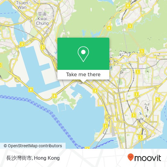 長沙灣街市 map