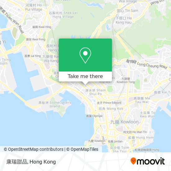 康瑞甜品地圖