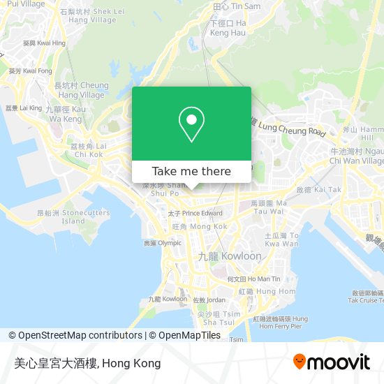 美心皇宮大酒樓地圖