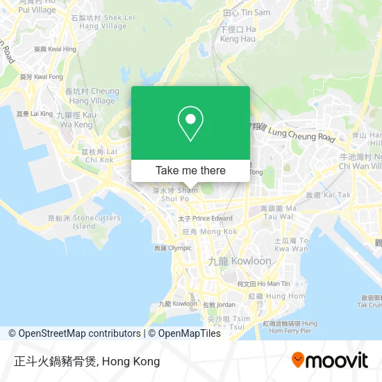 正斗火鍋豬骨煲地圖