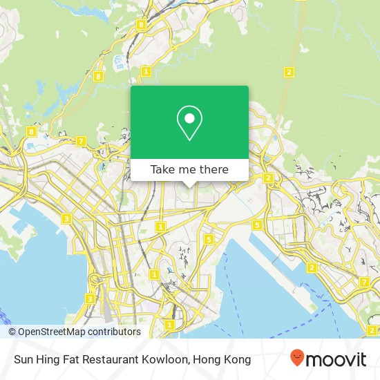 Sun Hing Fat Restaurant Kowloon, 衙前圍道 62號 九龍城地圖