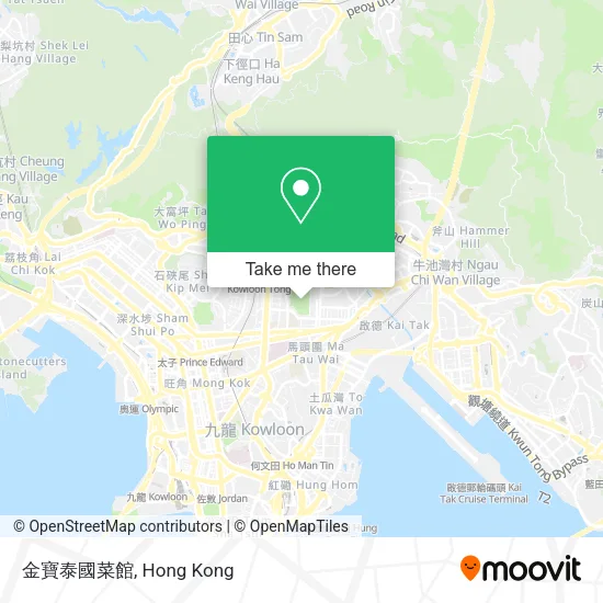 金寶泰國菜館地圖