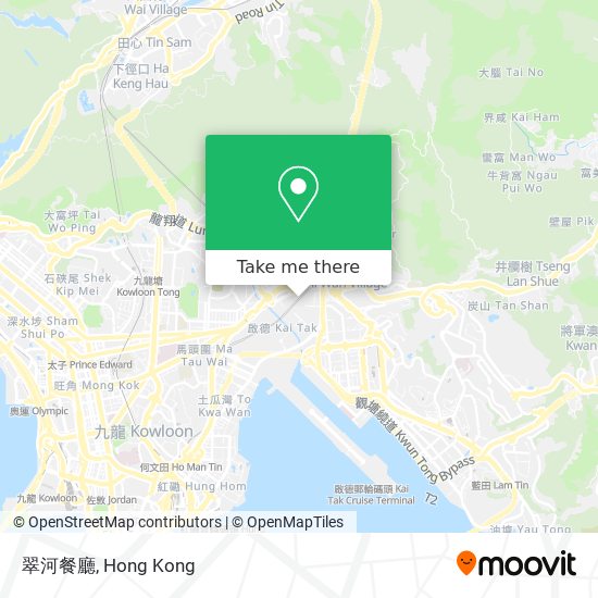 翠河餐廳 map