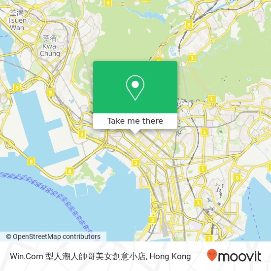 Win.Com 型人潮人帥哥美女創意小店, 欽州街 37號 深水埗 map