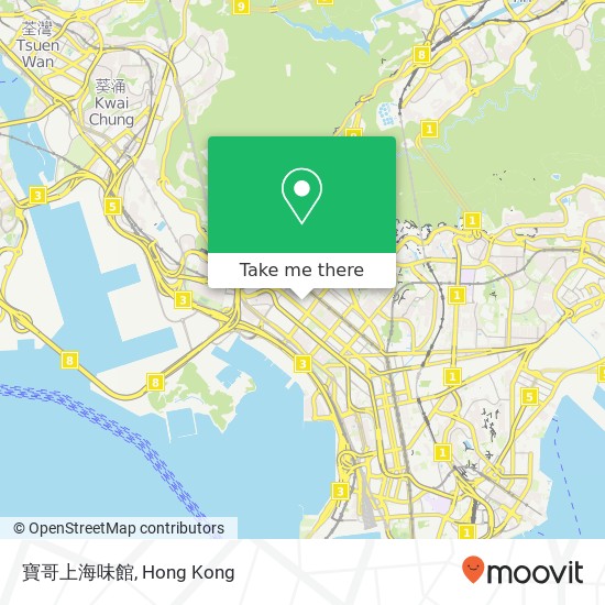 寶哥上海味館, 欽州街 37號 深水埗 map