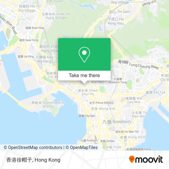 香港徐帽子 map