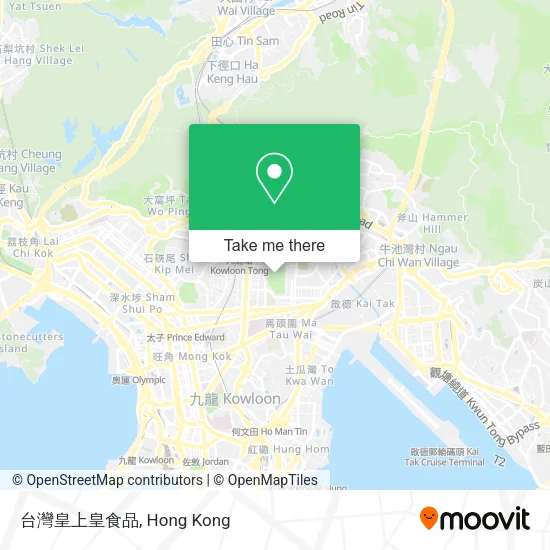 台灣皇上皇食品 map