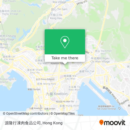 源隆行凍肉食品公司 map