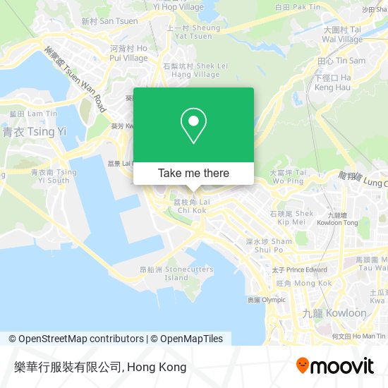 樂華行服裝有限公司 map