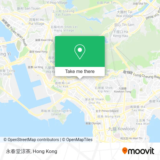 永春堂涼茶 map