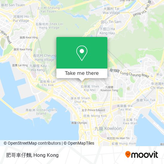 肥哥車仔麵 map