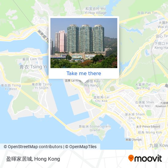 盈暉家居城地圖