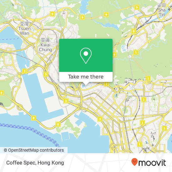 Coffee Spec, 福華街 561號 長沙灣 map