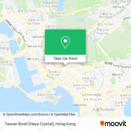 Taiwan Bowl (Heya Crystal)地圖