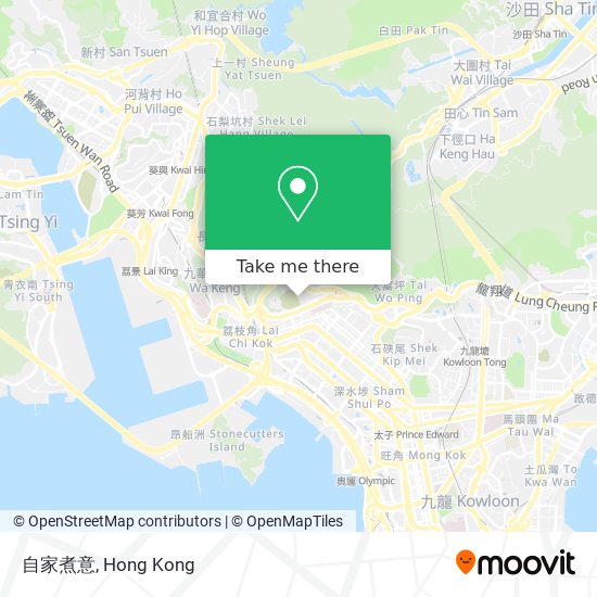 自家煮意 map