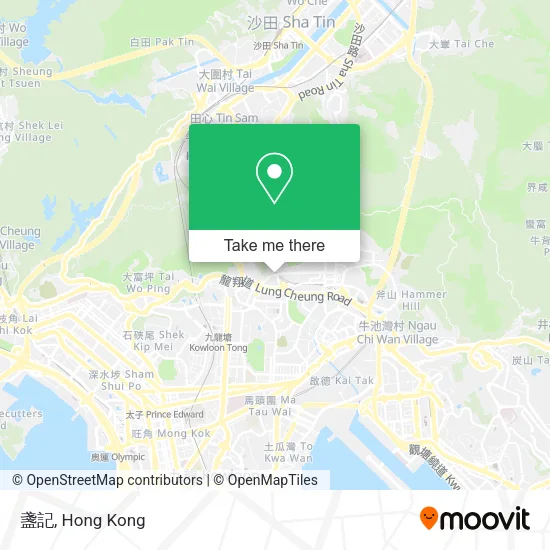 盞記地圖