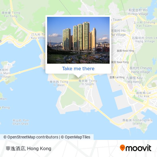華逸酒店 map
