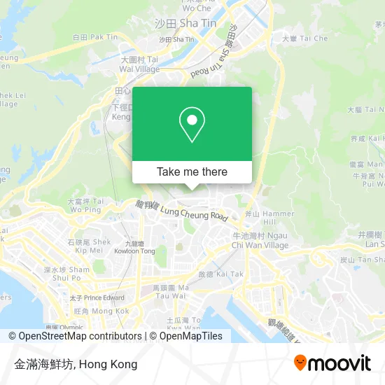 金滿海鮮坊地圖