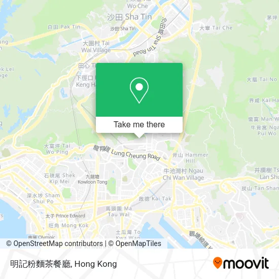 明記粉麵茶餐廳地圖