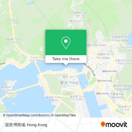 灝景灣商場 map