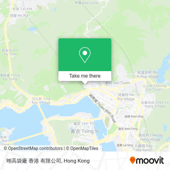 翊高袋廠 香港 有限公司 map