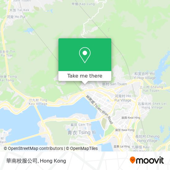 華南校服公司 map