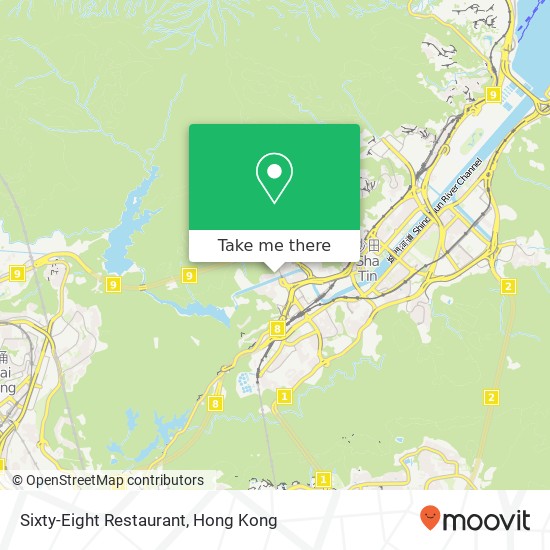 Sixty-Eight Restaurant, 積富街 31號 大圍 map