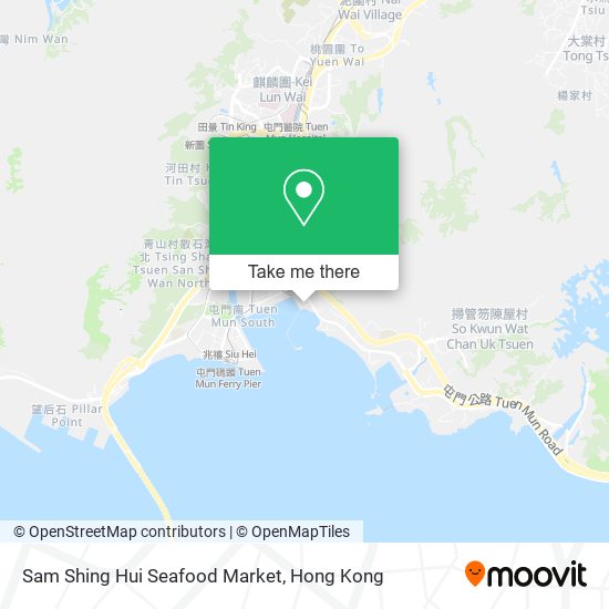 Sam Shing Hui Seafood Market map