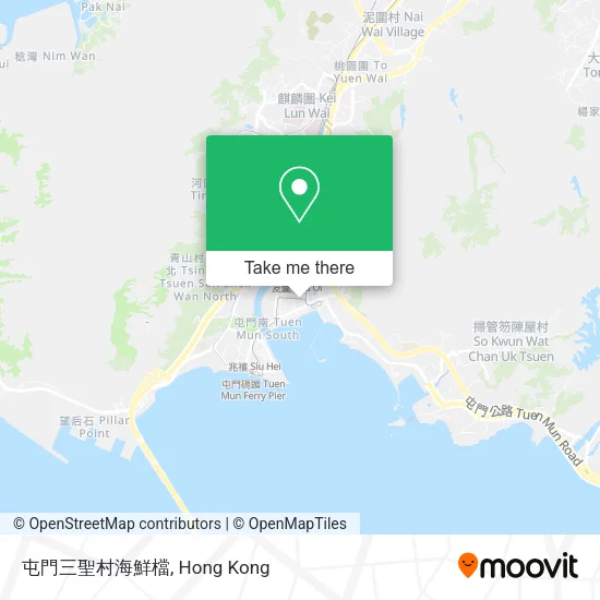 屯門三聖村海鮮檔 map